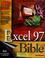 Cover of: Excel 97 bible