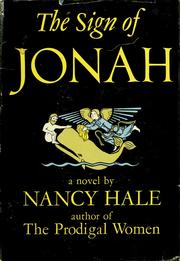 The sign of Jonah by Nancy Hale