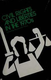 Cover of: Civil rights and liberties in the 1970's
