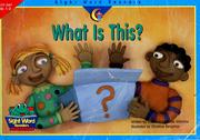 Cover of: What Is This? by Rozanne Lanczak Williams