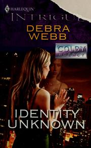 Cover of: Identity unknown