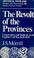 Cover of: The revolt of the provinces