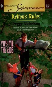 Cover of: Kelton's rules