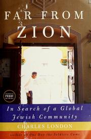 Cover of: Far from Zion: in search of a global Jewish community