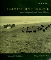 Cover of: Farming on the edge: saving family farms in Marin County, California