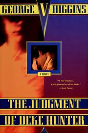 Cover of: The judgment of Deke Hunter: a novel