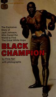 Cover of: Black Champion