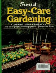 Cover of: Easy-care gardening by Philip Edinger