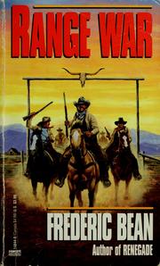 Cover of: Range war by Frederic Bean