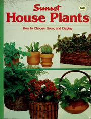 Cover of: House plants | Sunset Books