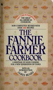 Cover of: The Fannie Farmer cookbook