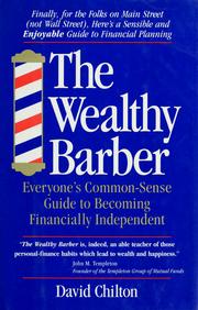 Cover of: The wealthy barber by David Barr Chilton, David Chilton