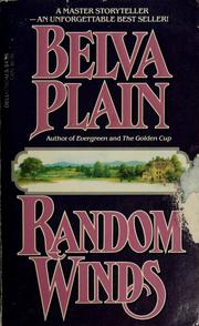 Cover of: Random Winds by Belva Plain