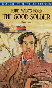 Cover of: The good soldier: a tale of passion