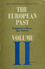 Cover of: The European past