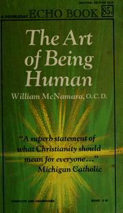 Cover of: The Art of Being Human by William McNamara