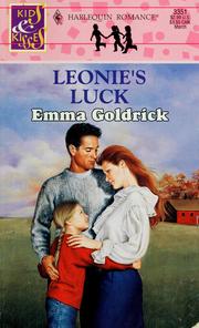Leonie's Luck (Kids & Kisses) by Emma Goldrick