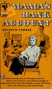Cover of: Mama's bank account by Kathryn Forbes