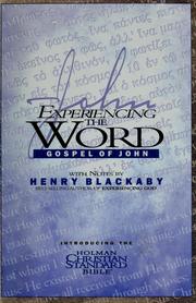 Cover of: John: experiencing the word ; Gospel of John