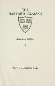 Cover of: The Harvard classics: Vol. 49 - Epic and Saga