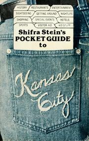 Cover of: Shifra Stein's Pocket guide to Kansas City.