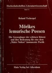 Mörikes lemurische Possen by Roland Tscherpel