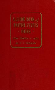 Cover of: A guide book of United States coins