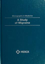 Cover of: A study of migraine. by 