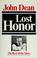 Cover of: Lost honor