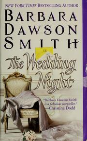 Cover of: The wedding night by Barbara Dawson Smith
