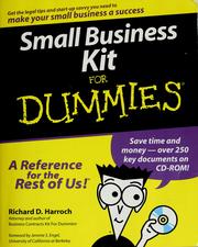 Cover of: Small business kit for dummies by Richard D. Harroch