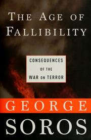 Cover of: The Age of Fallibility by George Soros