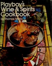 Cover of: Playboy's wine & spirits cookbook by Thomas Mario