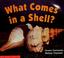 Cover of: What comes in a shell?