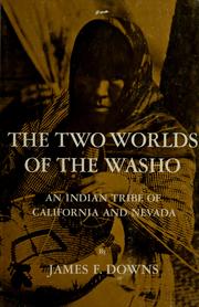 Cover of: The Two worlds of the Washo by James F. Downs, James F. Downs