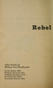 Cover of: Rebel ranger
