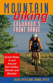 Cover of: Mountain biking Colorado's Front Range by Derek Ryter