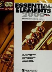 Essential elements 2000 comprehensive band method by Tim Lautzenheiser