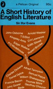 Cover of: A short history of English literature