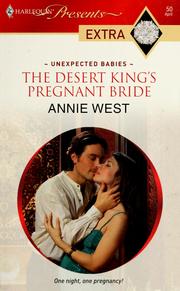 Cover of: The desert king's pregnant bride