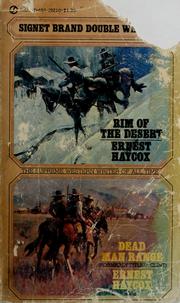 Cover of: Rim of the desert: and, Dead man range