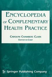 Cover of: Encyclopedia of Complementary Health Practice by 