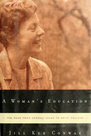 Cover of: A woman's education by Jill K. Conway