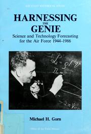 Cover of: Harnessing the genie by Gorn, Michael H.