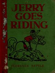 Cover of: Jerry goes riding.