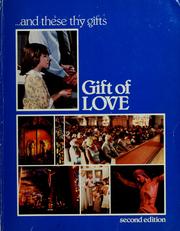 Cover of: And these thy gifts by Elizabeth McMahon Jeep