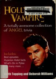 Cover of: Hollywood Vampire: A Totally Awesome Collection of Angel Trivia