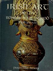 Cover of: Irish art in the Romanesque period, 1020-1170 A.D