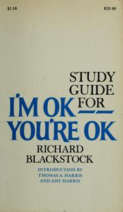 Cover of: Study guide for I'm OK, you're OK