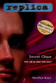 Cover of: Secret Clique (Replica 5)